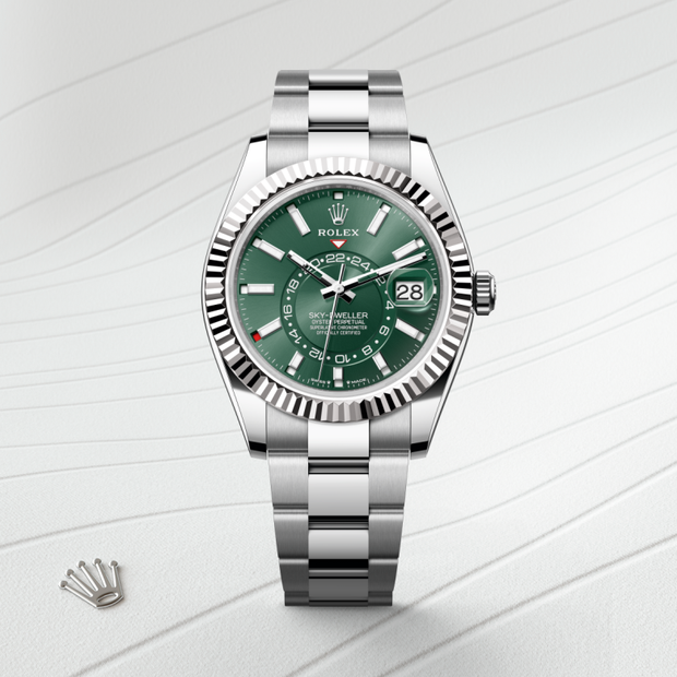 Rolex Sky-Dweller in Oystersteel, Oystersteel and gold, M336934