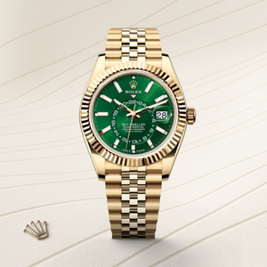 Rolex Sky-Dweller in 18 ct yellow gold, M336938-0008 - H.L. Gross Jewelers