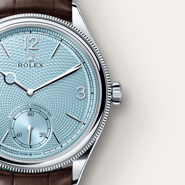 Rolex 1908 in Platinum, m52506-0002 - H.L. Gross Jewelers