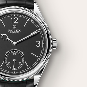 Rolex 1908 in 18 ct white gold, M52509-0002 - H.L. Gross Jewelers