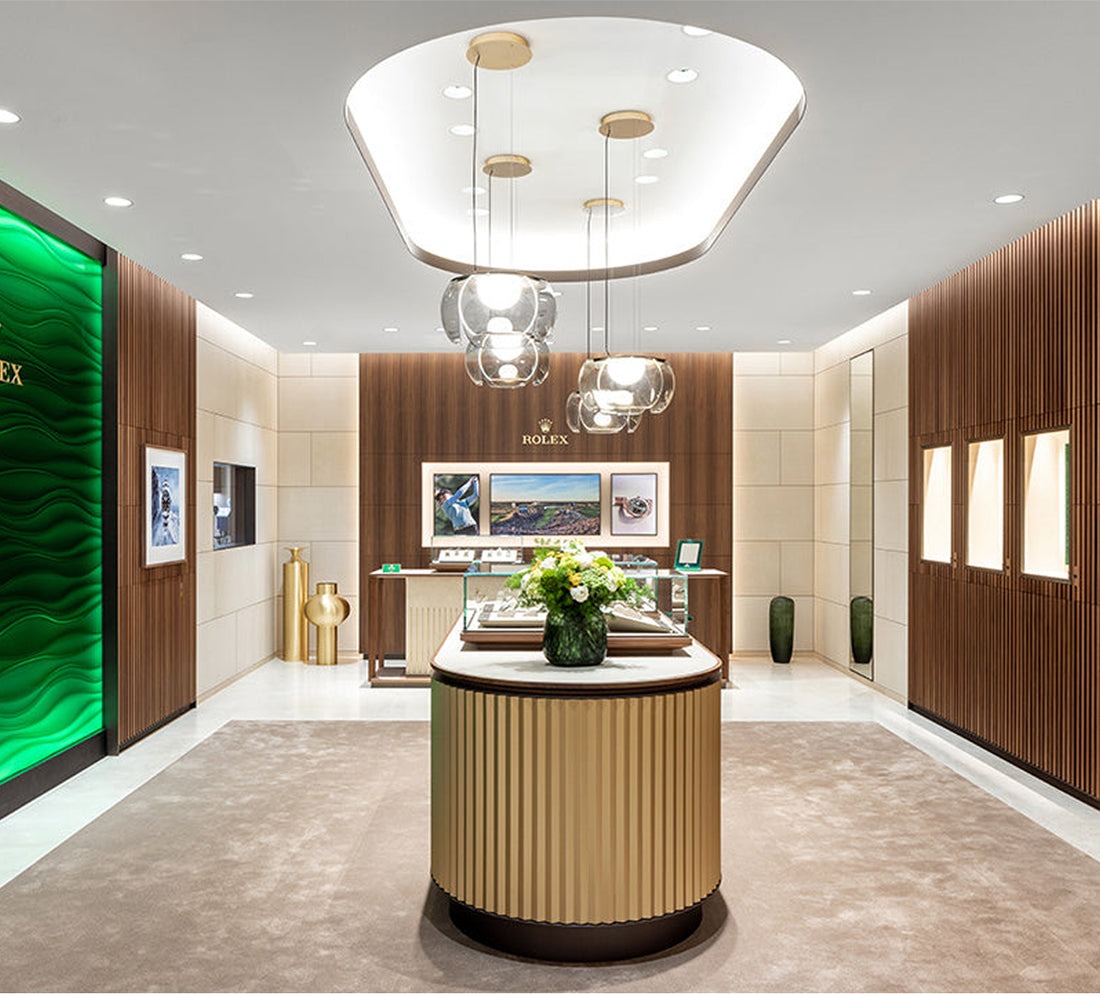The renovated showroom.