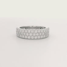 1.10ct 14k White Gold Diamond Band