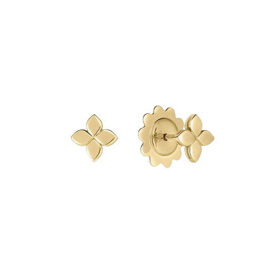 Roberto Coin Love in Verona 18K Gold Small Flower Stud Earrings — photo 1 of 2