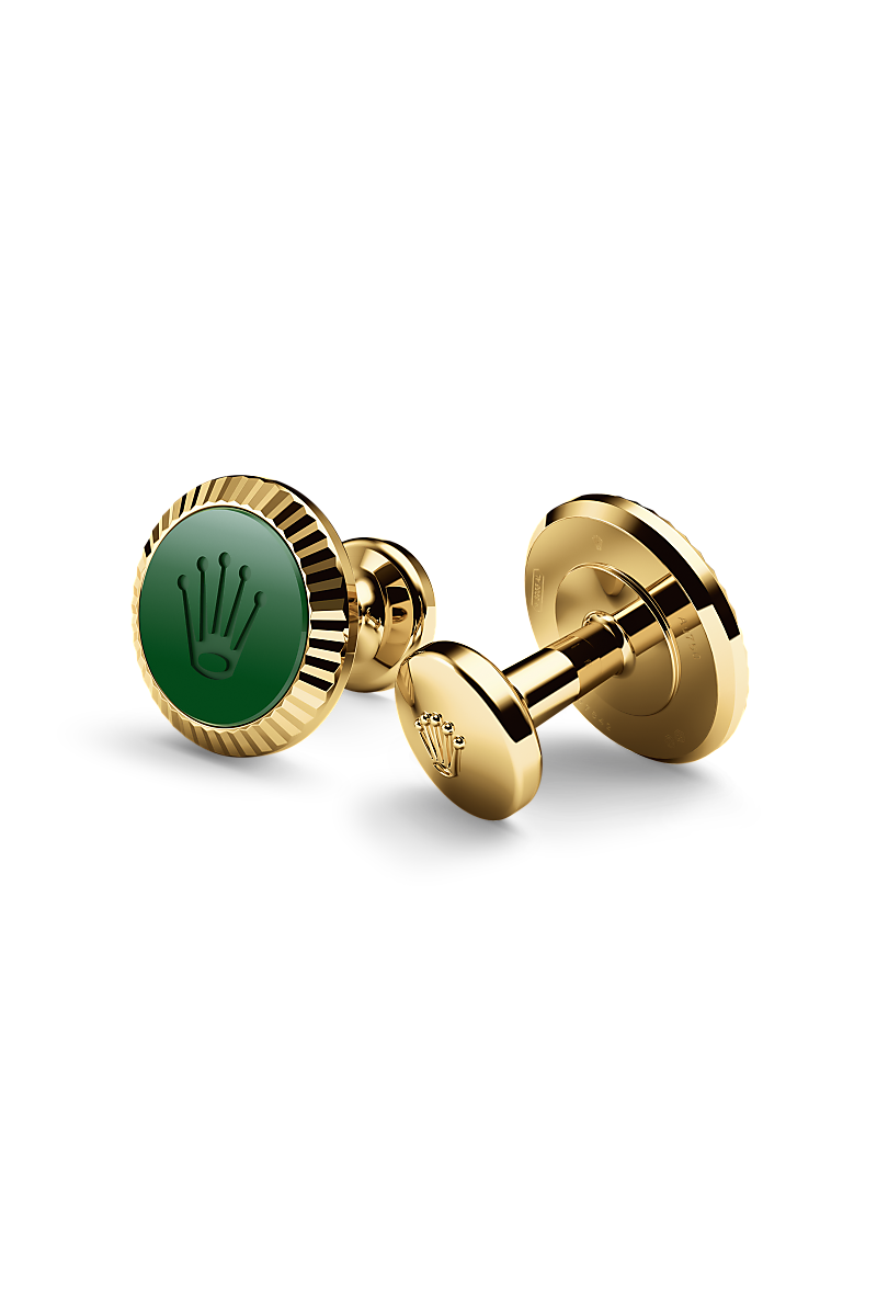 'Fluted' cufflinks-a1038