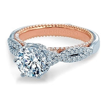 Verragio Three Stone Diamond Engagement Ring