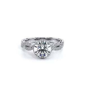 Verragio Twisted Shank Halo Diamond Engagement Ring