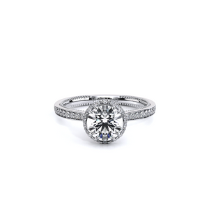 Verragio classic engagement ring for your perfect Round brilliant s...