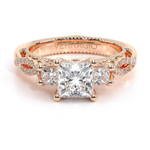 Verragio Three Stone Diamond Engagement Ring