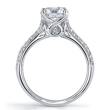 Vatche Sidestone Diamond Engagement Ring