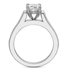 Precision Set Channel Set Diamond Engagement Ring