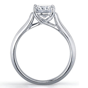 Vatche X Prong Princess Cut Solitaire Engagement Ring