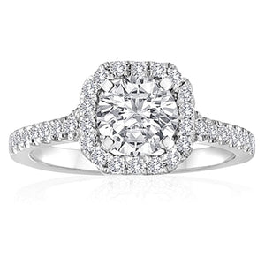 Signature Pave Diamond Engagement Ring