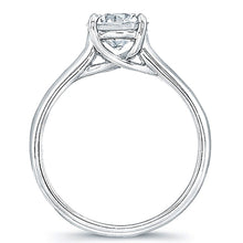 Vatche Channel Set X Prong Engagement Ring