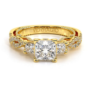 Verragio Three Stone Diamond Engagement Ring