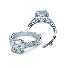 Verragio Halo Split Shank Engagement Ring