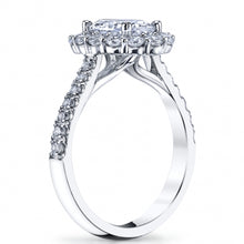 Coast Halo Diamond Engagement Ring