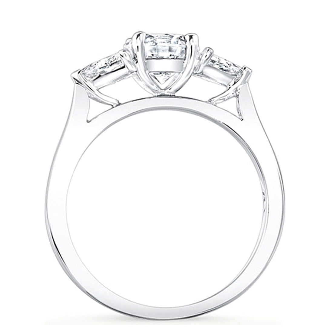 SCS1271B 3-Stone Trillion Diamond Engagement Ring –