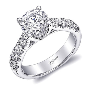 Coast Prong Set Diamond Engagement Ring