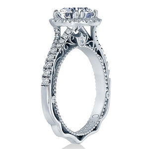 Verragio Halo Split Shank Engagement Ring