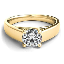 Trellis Diamond Solitaire Engagement Ring