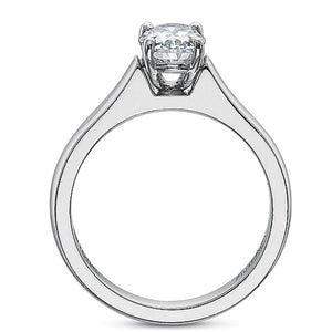 Precision Set Flush Fit Solitaire Diamond Engagement Ring