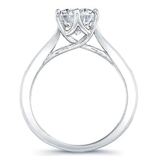 Vatche Channel-set Royal Crown Engagement Ring .15ct tw