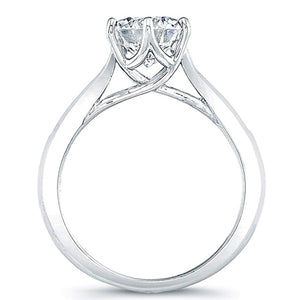 Vatche Channel-set Royal Crown Engagement Ring .15ct tw