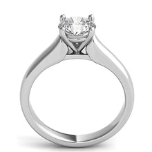 Contoure Diamond Solitaire Engagement Ring