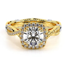 Verragio Twisted Shank Diamond Engagement Ring