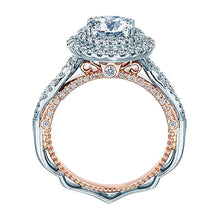 Verragio Twist Shank Diamond Engagement Ring