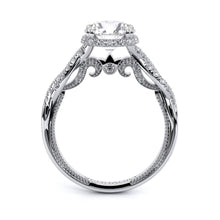 Verragio Twisted Shank Halo Diamond Engagement Ring