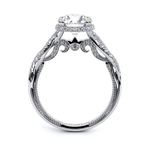 Verragio Twisted Shank Halo Diamond Engagement Ring