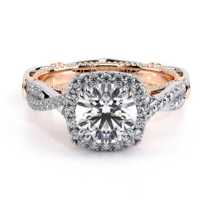 Verragio Twisted Shank Diamond Engagement Ring