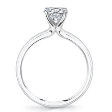 Sylvie Round Cut Solitaire Engagement Ring