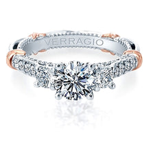 Verragio Three Stone Diamond Engagement Ring