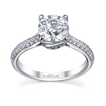 Vatche Sidestone Diamond Engagement Ring