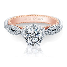 Verragio Three Stone Diamond Engagement Ring