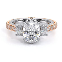 Verragio Three Stone Diamond Engagement Ring
