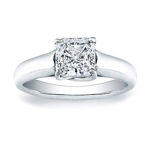 Vatche X Prong Princess Cut Solitaire Engagement Ring
