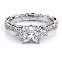 Verragio Three Stone Diamond Engagement Ring