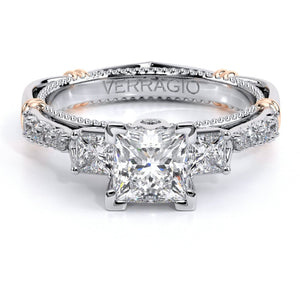 Verragio Three Stone Diamond Engagement Ring
