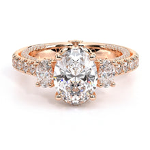 Verragio Three Stone Diamond Engagement Ring