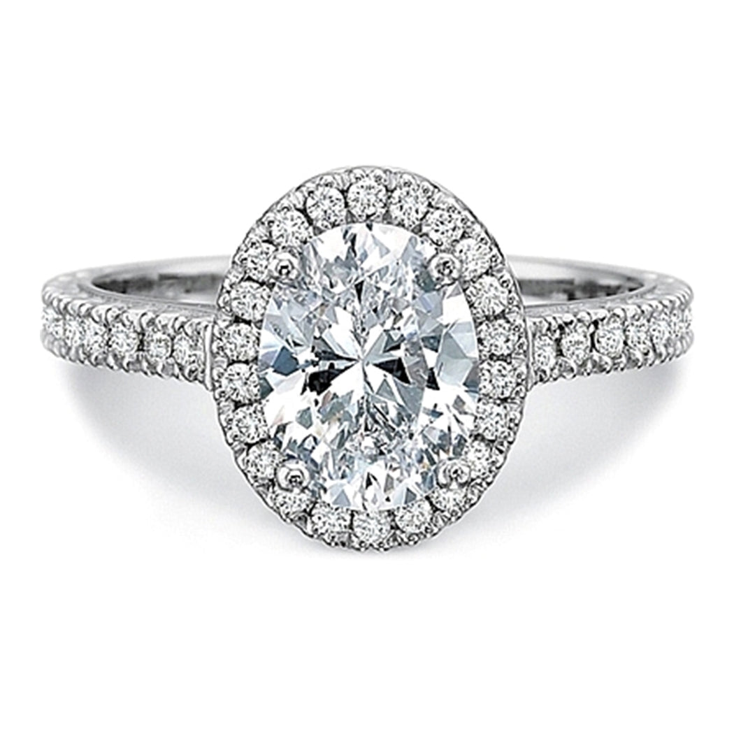 Precision Set Flush Fit Diamond Engagement Ring