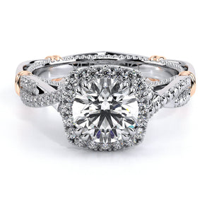 Verragio Twisted Shank Diamond Engagement Ring