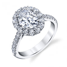 Coast Halo Diamond Engagement Ring