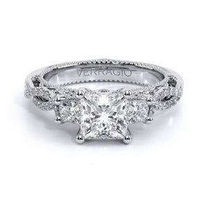 Verragio Three Stone Diamond Engagement Ring