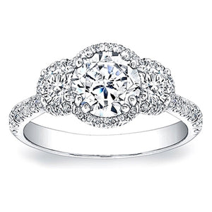 Coast Diamond 3-stone Diamond Engagement Ring
