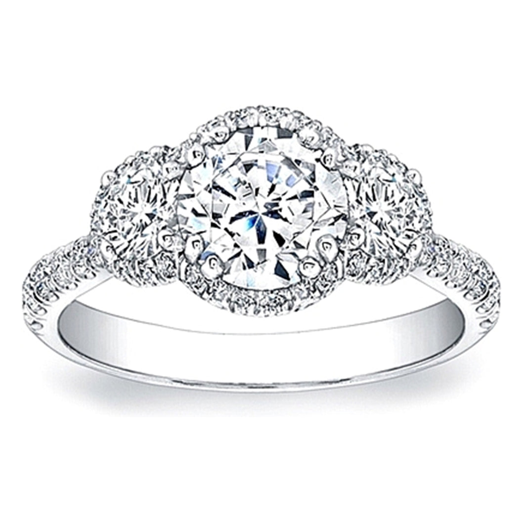Coast Diamond 3-stone Diamond Engagement Ring
