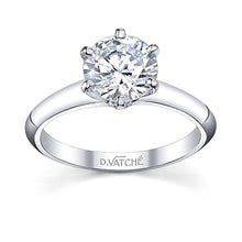 Vatche Six Prong Diamond Engagement Ring