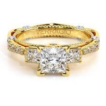 Verragio Three Stone Diamond Engagement Ring